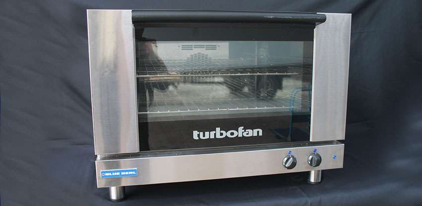 Turbofan oven clearance
