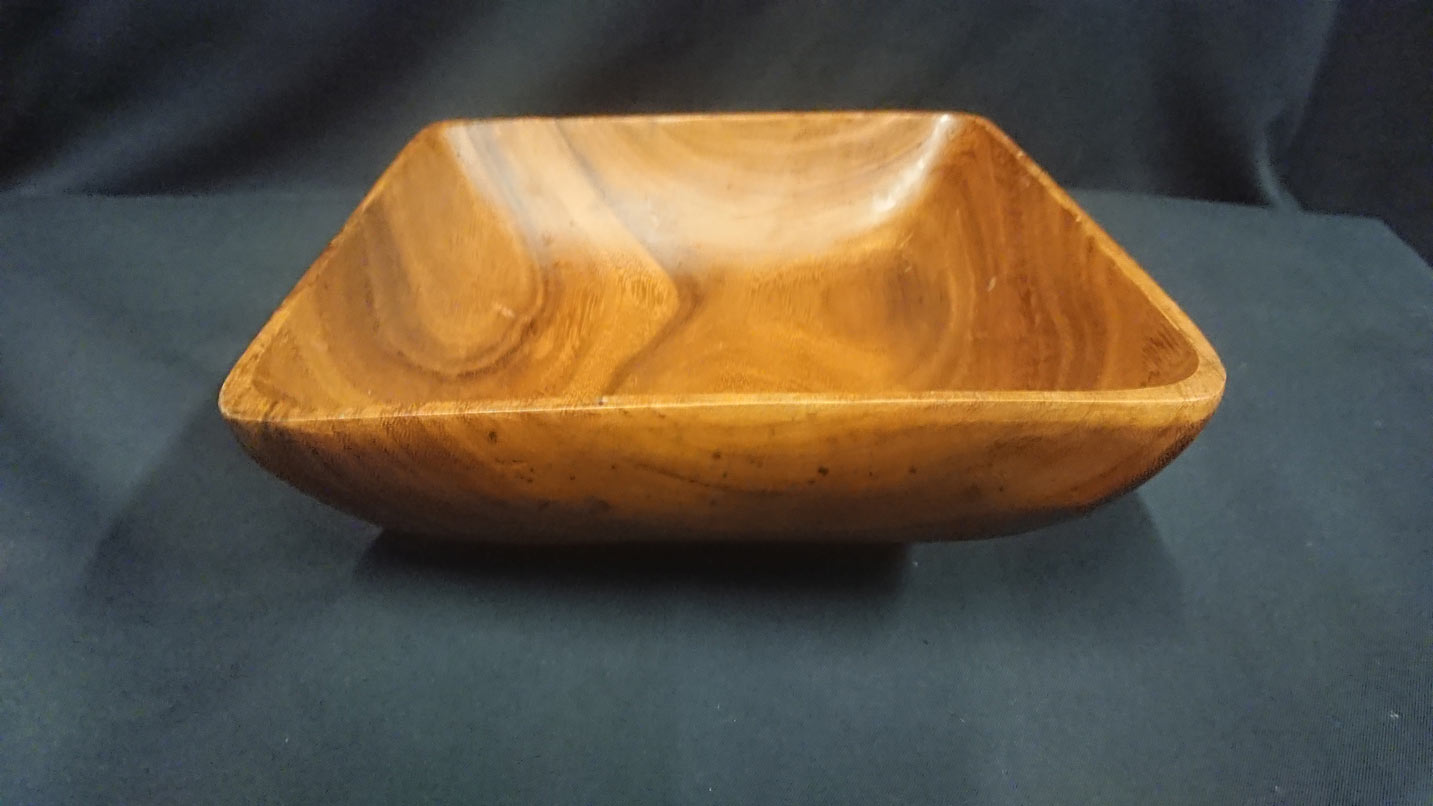 Square Wooden Bowl Crockery & catering equipment for hire